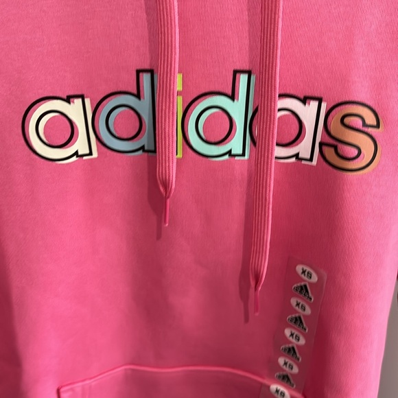 Adidas women’s logo xs sweatshirt new with tag - Picture 3 of 6